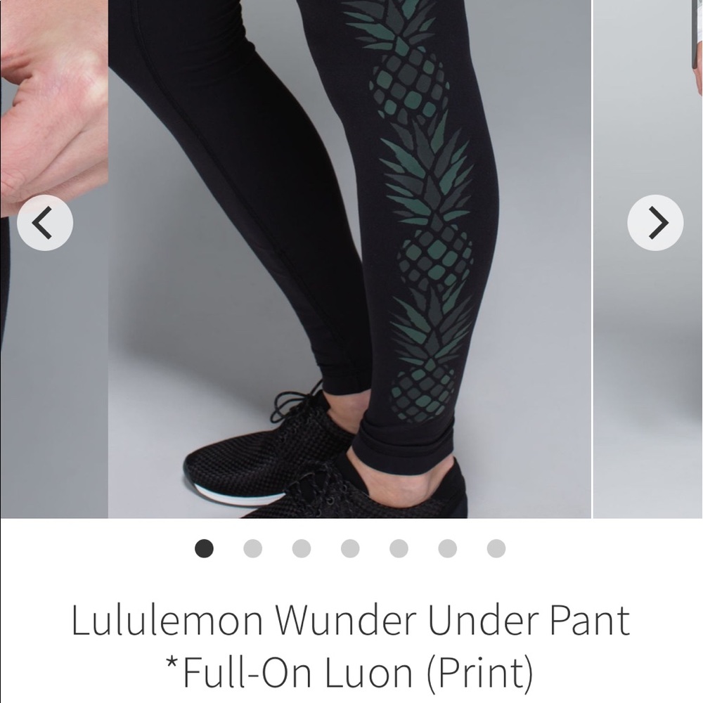 Lululemon Wunder Under Pant *Full-On Luon (Print)
